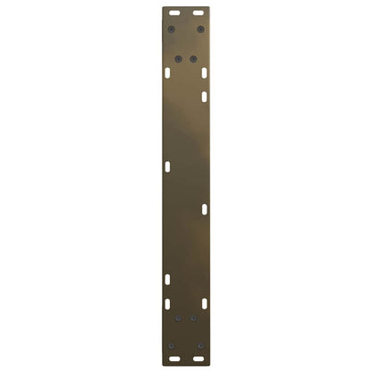 Gambe per tavolo da pranzo forma V 2 pz naturale 70x(72-73,3)cm