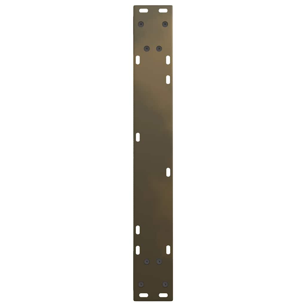 Gambe per tavolo da pranzo forma V 3 pz naturale 70x(72-73,3)cm