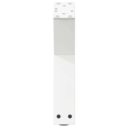 Gambe per Tavolino 2 pz Bianco 40x(30-31,3) cm in Acciaio - homemem39