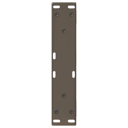 Gambe per Tavolino 2 pz Naturale 40x(30-31,3) cm in Acciaio - homemem39
