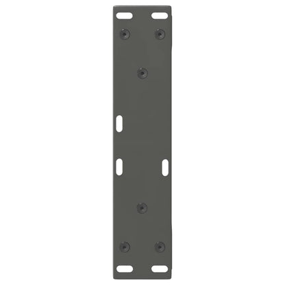 Gambe per Tavolino 2 pz Antracite 28x(42-43,3) cm in Acciaio - homemem39