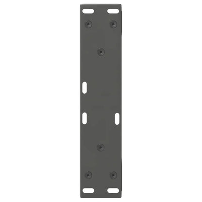 Gambe per tavolino 2 pz Antracite 38x(42-43,3) cm Acciaio
