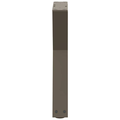 Gambe per Tavolino 2 pz Naturale 38x(42-43,3) cm in Acciaio - homemem39