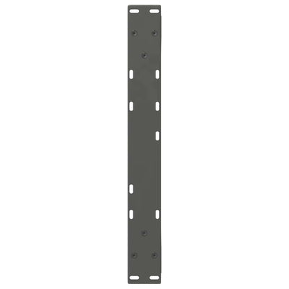 Gambe per Tavolino 2 pz Antracite 50x(42-43,3) cm in Acciaio - homemem39
