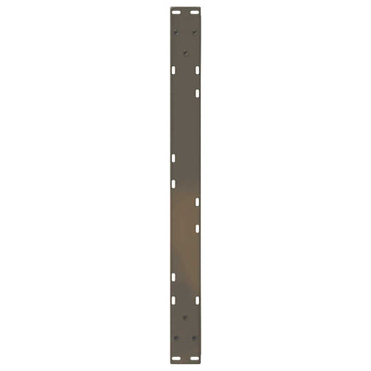 Gambe per Tavolino 2 pz Naturale 70x(42-43,3) cm in Acciaio - homemem39