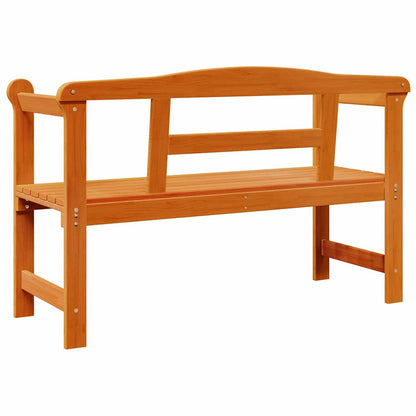 Panchina da esterno Marrone 119 x 44 x 76 cm Pino massello | homemem39