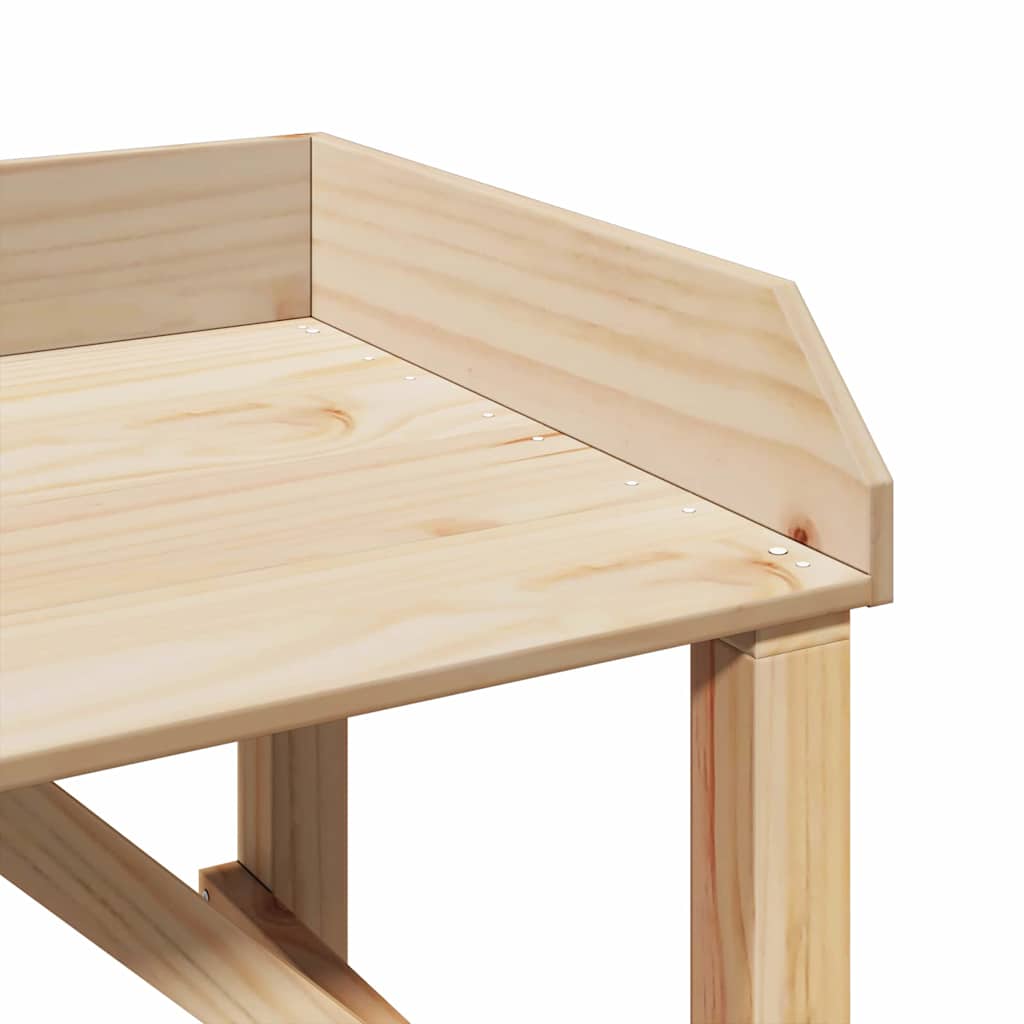 Supporti per piante con lo scaffale Marrone 75 x 40 x 90 cm