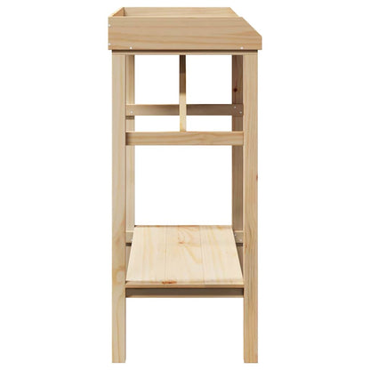 Supporti per piante con lo scaffale Marrone 75 x 40 x 90 cm