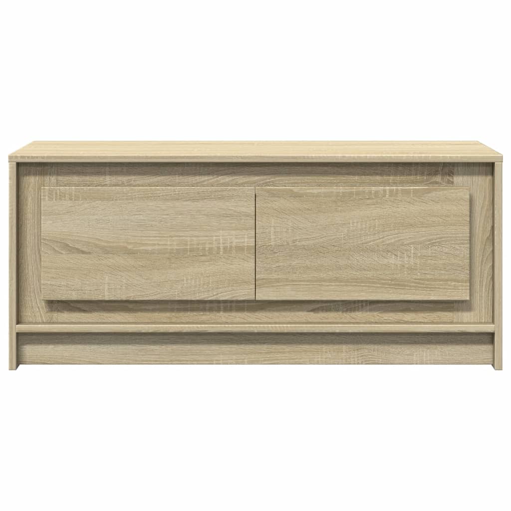 Tavolino da Salotto con Luci LED Rovere Sonoma in Truciolato | homemem39