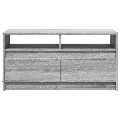 Tavolino da Salotto con Luci LED Grigio Sonoma in Truciolato | homemem39