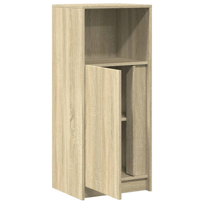 Credenza con LED Rovere Sonoma 42,5x34x100 cm Legno Multistrato - homemem39