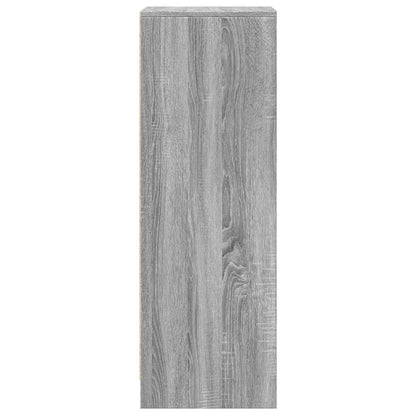 Credenza con LED Grigio Sonoma 42,5x34x100 cm Legno Multistrato - homemem39