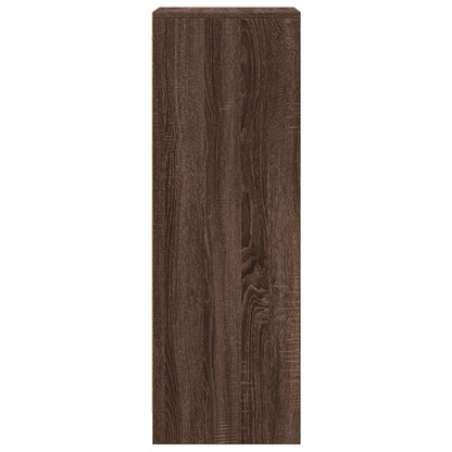 Credenza con LED Rovere Marrone 42,5x34x100cm Legno Multistrato - homemem39