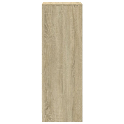 Credenza con LED Rovere Sonoma 38x34x100cm in Legno Multistrato