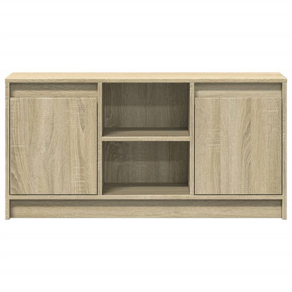 Mobile Porta TV con LED Rovere Sonoma 100x34x50cm in Truciolato | homemem39