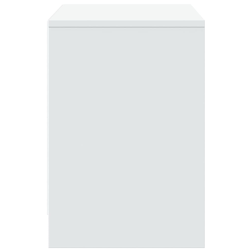 Mobile Porta TV con LED Bianco 100x34x50 cm in Truciolato - homemem39