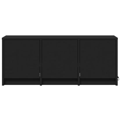 Mobile Porta TV con LED Nero 97x34x40 cm in Truciolato - homemem39