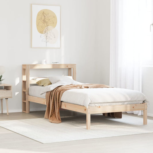 Letto senza Materasso 90x200 cm in Legno Massello di Pino