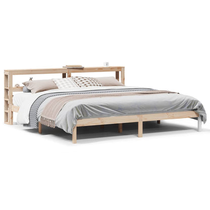 Letto senza Materasso 180x200 cm in Legno Massello di Pino | homemem39