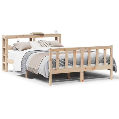 Letto senza Materasso 120x190 cm in Legno Massello di Pino - homemem39