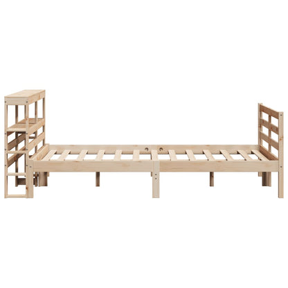 Letto senza Materasso 120x190 cm in Legno Massello di Pino