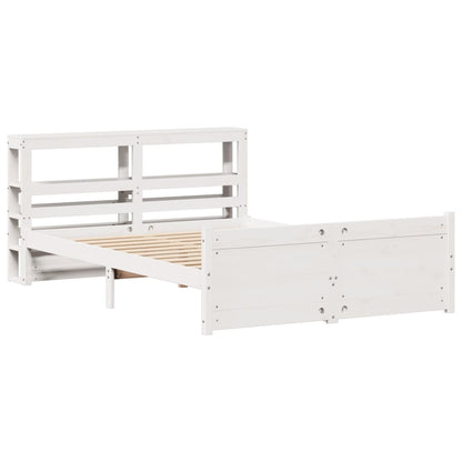 Giroletto con Testiera senza Materasso Bianco 120x200 cm | homemem39