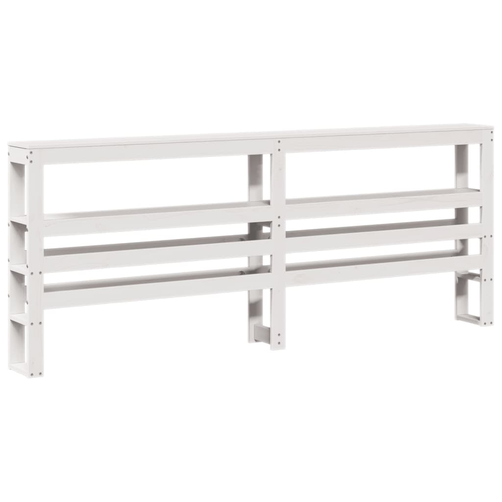 Giroletto con Testiera senza Materasso Bianco 120x200 cm | homemem39