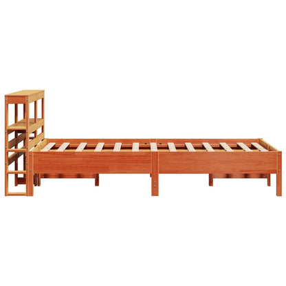 Letto senza Materasso Marrone Cera 100x200 cm in Legno di Pino - homemem39