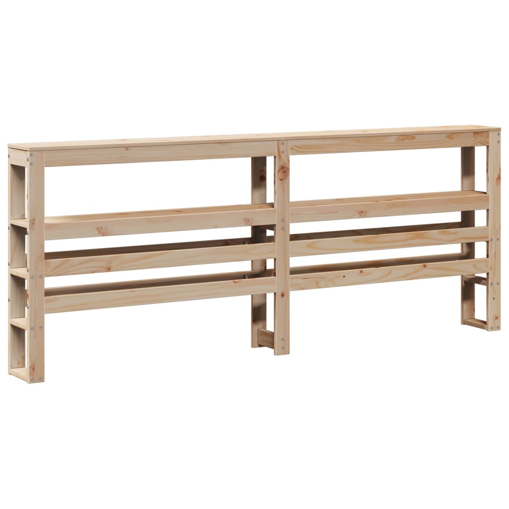 Letto senza Materasso 180x200 cm in Legno Massello di Pino | homemem39