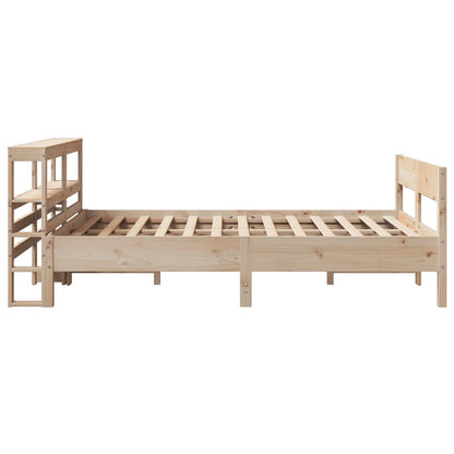 Letto senza Materasso 120x190 cm in Legno Massello di Pino