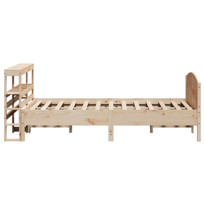 Letto senza Materasso 160x200 cm in Legno Massello di Pino - homemem39