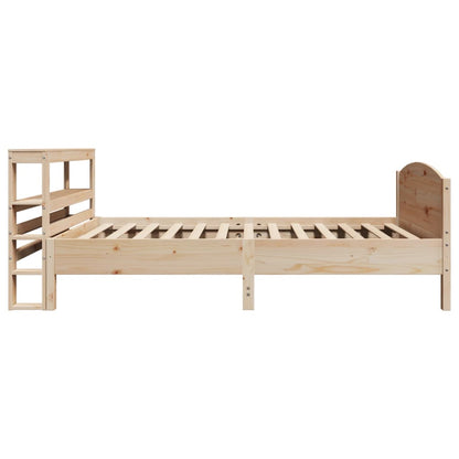 Letto senza Materasso 75x190 cm in Legno Massello Pino - homemem39
