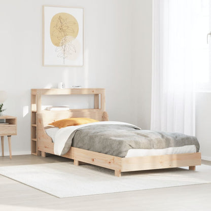 Letto senza Materasso 90x190 cm in Legno Massello di Pino | homemem39