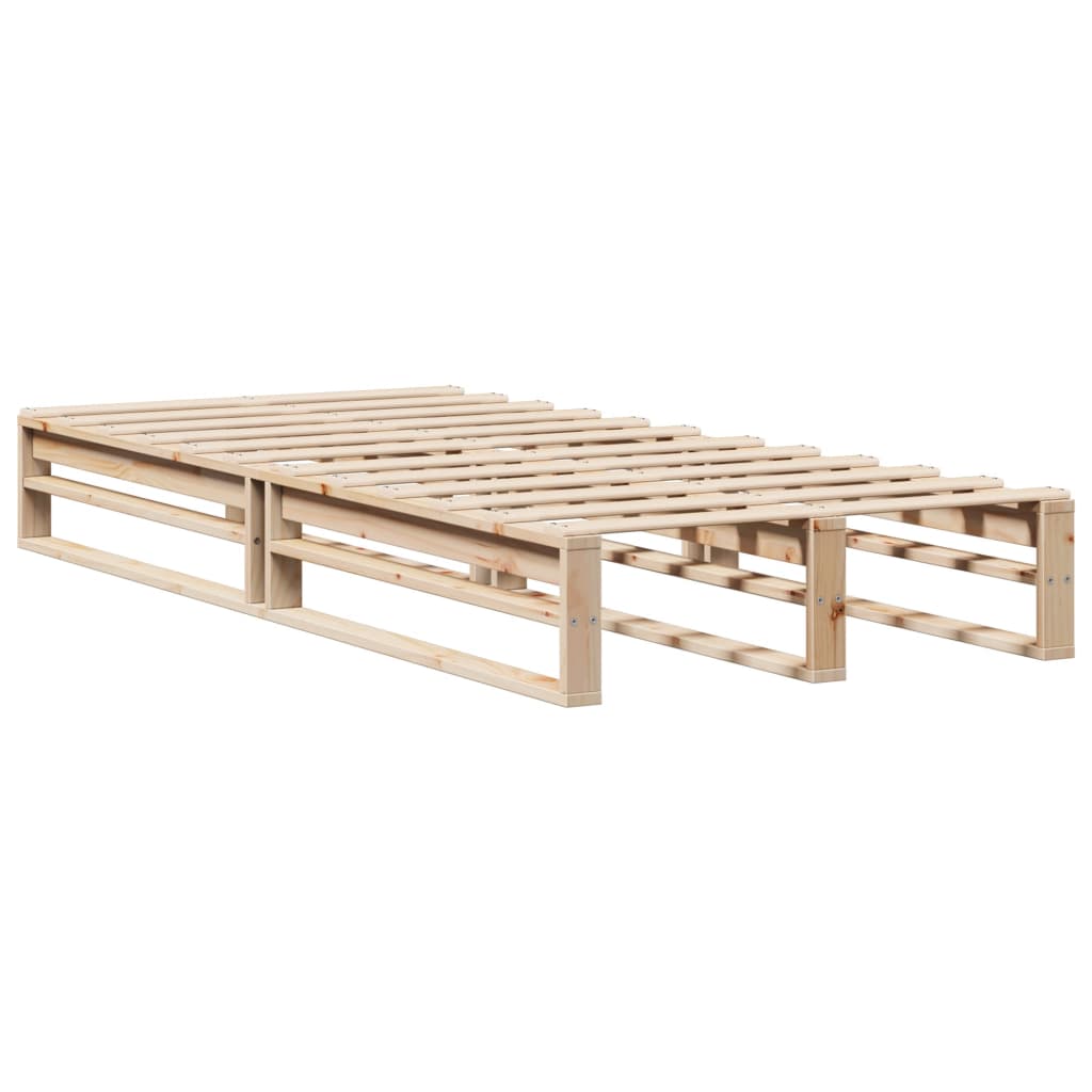 Letto senza Materasso 90x200 cm in Legno Massello di Pino | homemem39