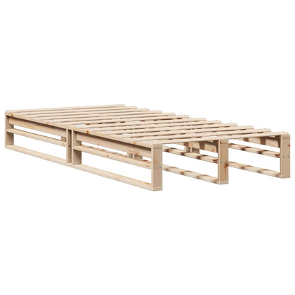 Letto senza Materasso 90x200 cm in Legno Massello di Pino | homemem39