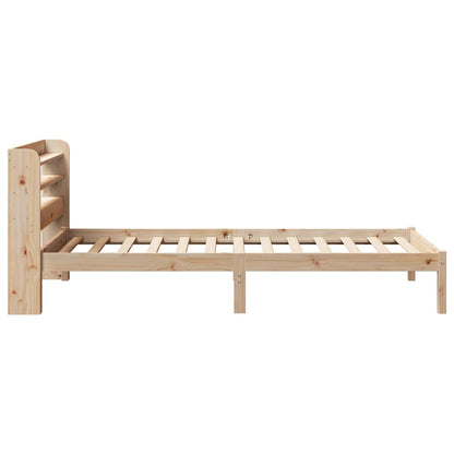 Letto senza Materasso 90x190 cm in Legno Massello di Pino