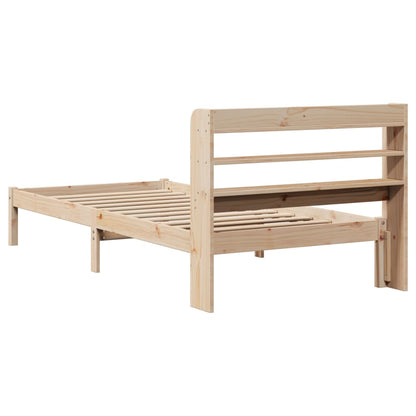 Letto senza Materasso 90x190 cm in Legno Massello di Pino