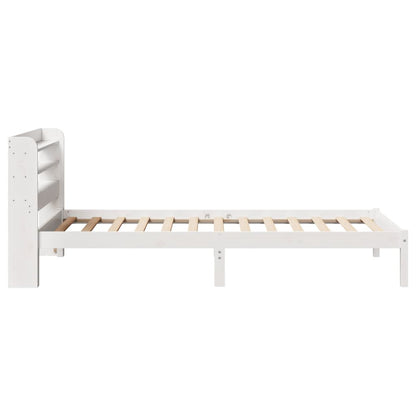 Letto senza Materasso Bianco 90x200 cm Legno Massello di Pino - homemem39