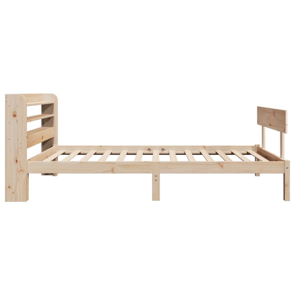 Letto senza Materasso 90x200 cm in Legno Massello di Pino - homemem39
