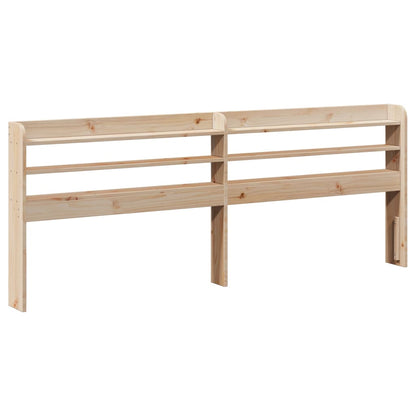 Letto senza Materasso 200x200 cm in Legno Massello di Pino | homemem39