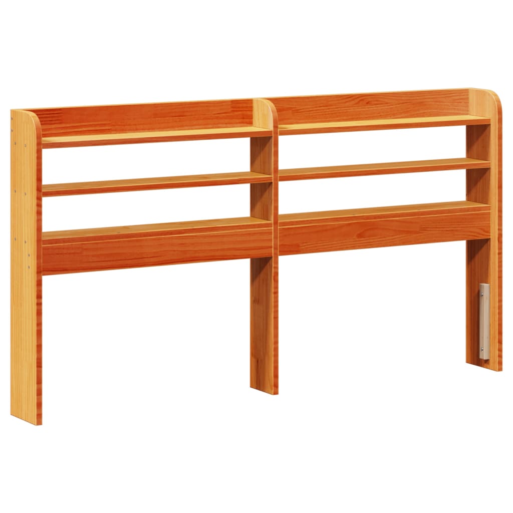 Letto senza Materasso Marrone Cera 150x200 cm in Legno di Pino - homemem39