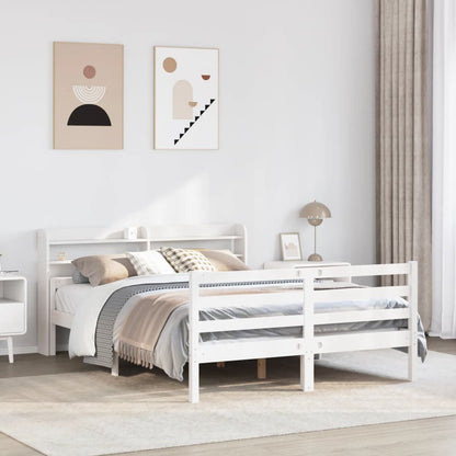 Giroletto con Testiera senza Materasso Bianco 140x200 cm | homemem39