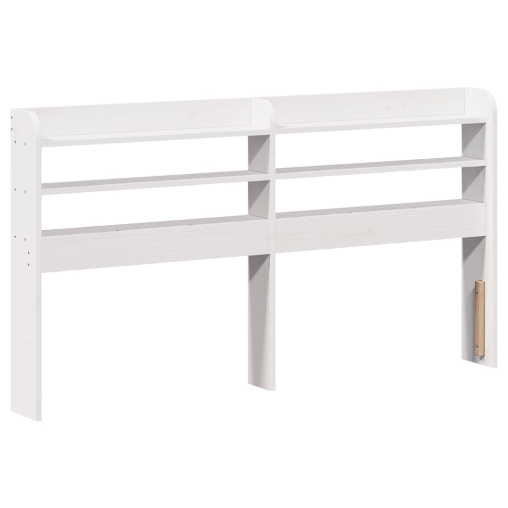 Giroletto con Testiera senza Materasso Bianco 140x190 cm | homemem39