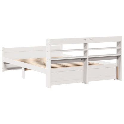 Giroletto con Testiera senza Materasso Bianco 140x190 cm | homemem39