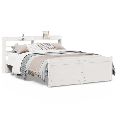 Giroletto con Testiera senza Materasso Bianco 120x200 cm | homemem39