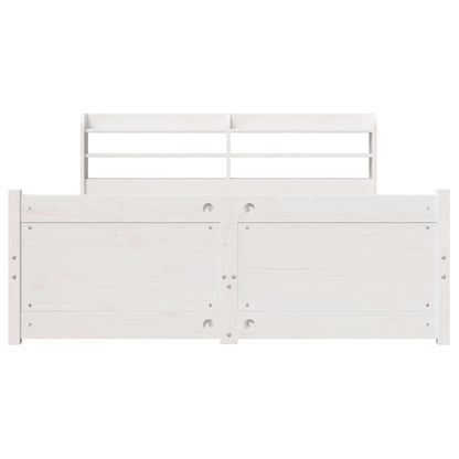 Giroletto con Testiera senza Materasso Bianco 120x200 cm | homemem39
