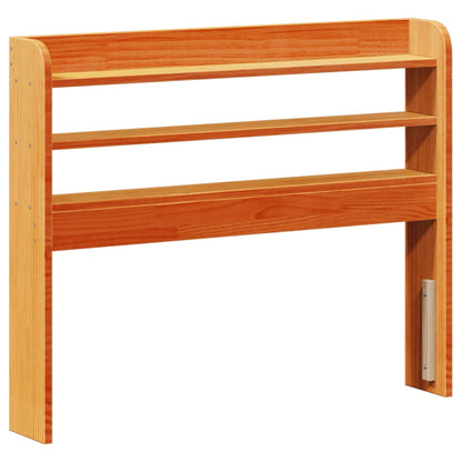 Letto senza Materasso Marrone Cera 100x200 cm in Legno di Pino | homemem39