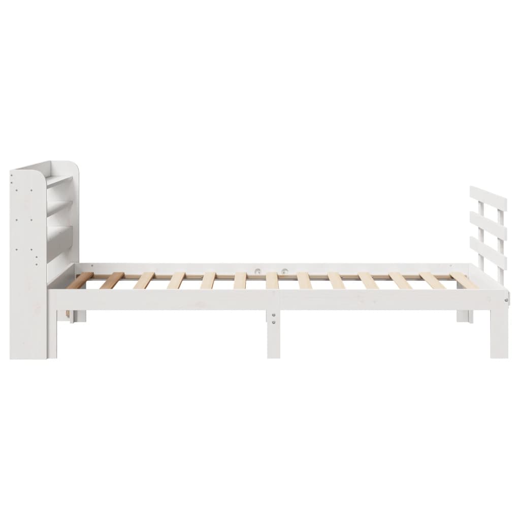 Giroletto con Testiera senza Materasso Bianco 100x200 cm | homemem39