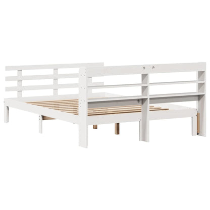 Giroletto con Testiera senza Materasso Bianco 120x200 cm | homemem39