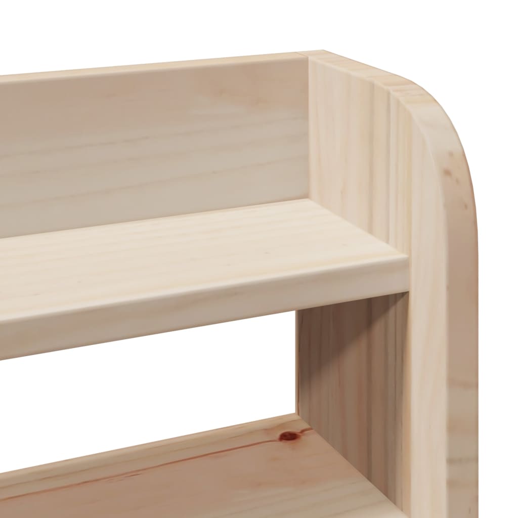 Giroletto con Testiera 150x200 cm in Legno Massello di Pino | homemem39